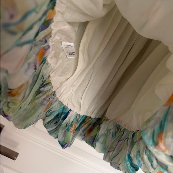 Astr Blue and Green Floral Mini Dress - Picture 12 of 15